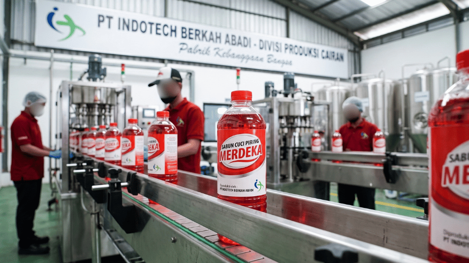 Kembangkan Merek Sabun Cuci Piring Anda Bersama Indotech