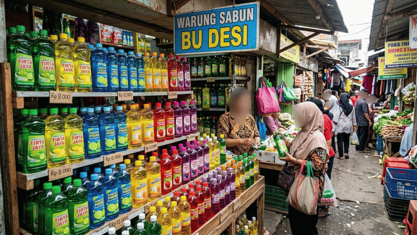 Berapa Keuntungan Jualan Sabun Cuci Piring Curah? Ini Simulasi Laba Bersih Setiap Bulannya